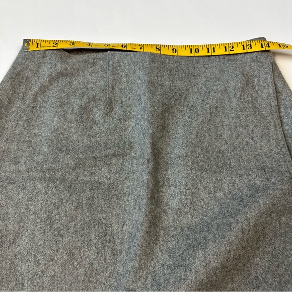 Express Wrap Wool Skirt - Picture 4 of 5
